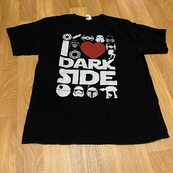 Star Wars Dark Side Imperial Graphic T-Shirt | L - Picture 1 of 3